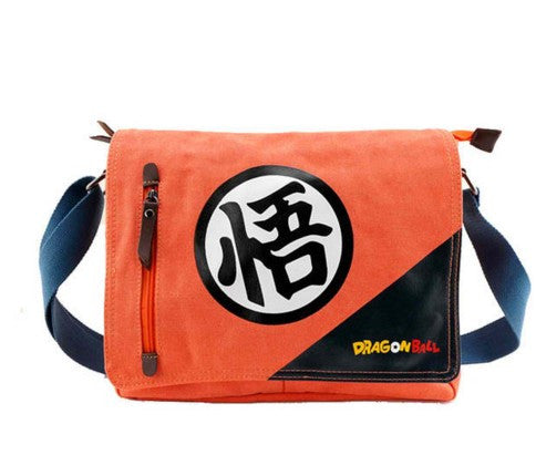 Dragon Ball Z GoKu Canvas Messenger Bag