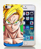 Dragon Ball Z Son Goku Transparent Cover for iPhone