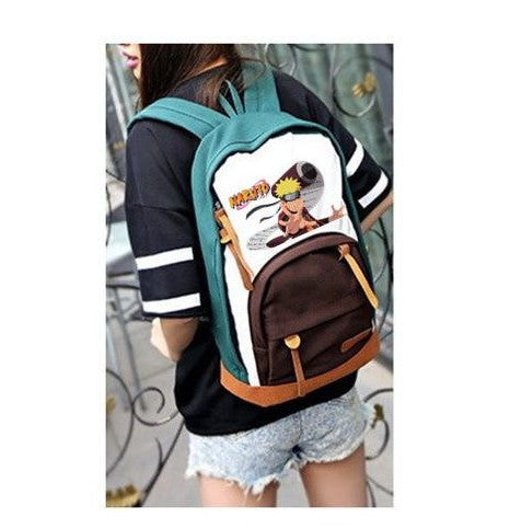 Naruto Stars Write Round Eyes Backpack
