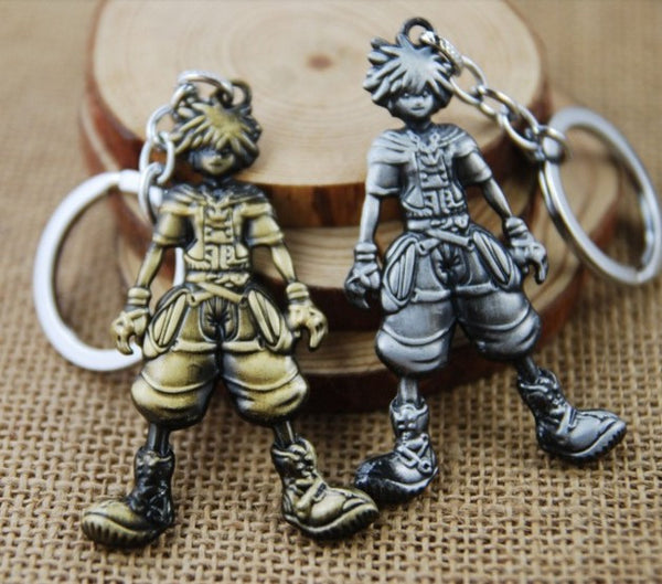 Cartoon Kingdom Hearts Sora Keychain Pendant