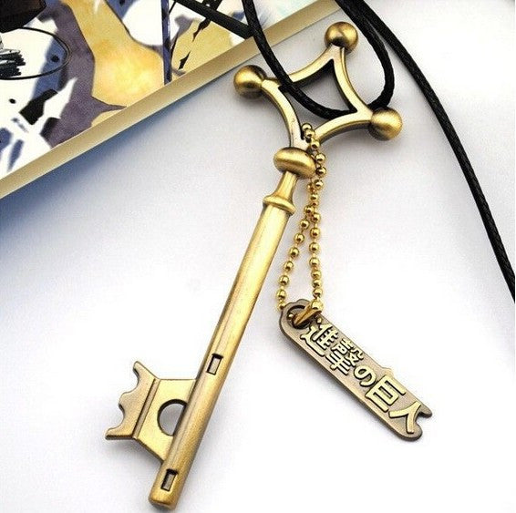 Attack On Titan Anime Key Shape Metal