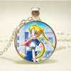 Sailor Moon Pendant Necklace Vintage