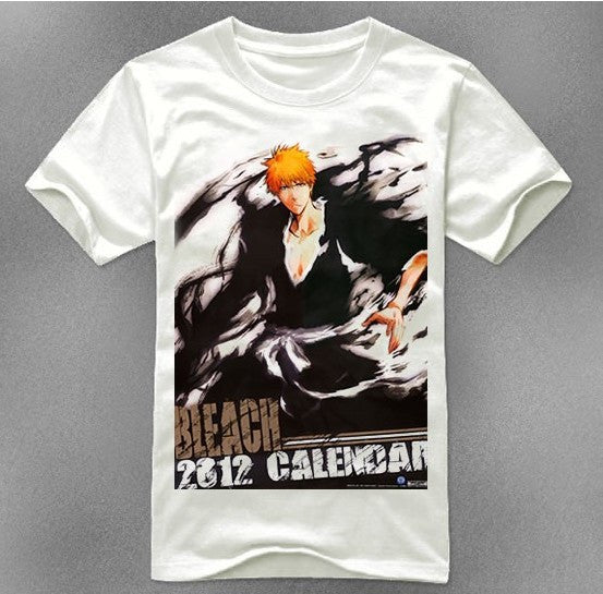 Japanese Death Bleach Ink Print T-shirt