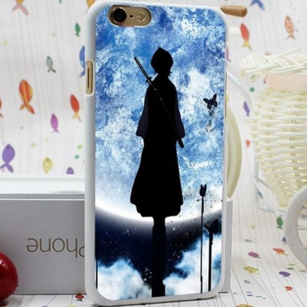 Bleach Anime Hard White Skin Back Cover for iPhone