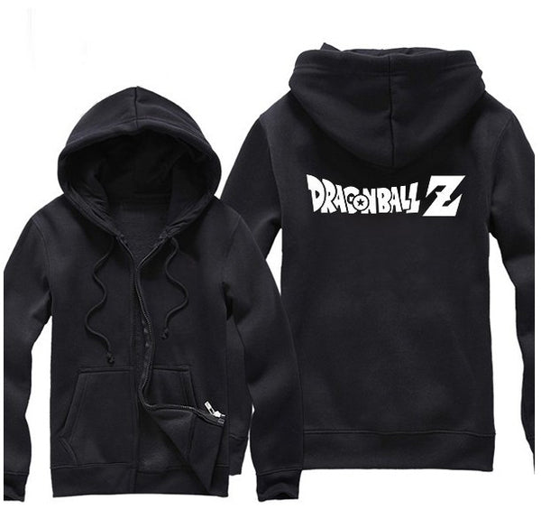 Dragon Ball Z Letter Print Men Hoodie Sweatshirt